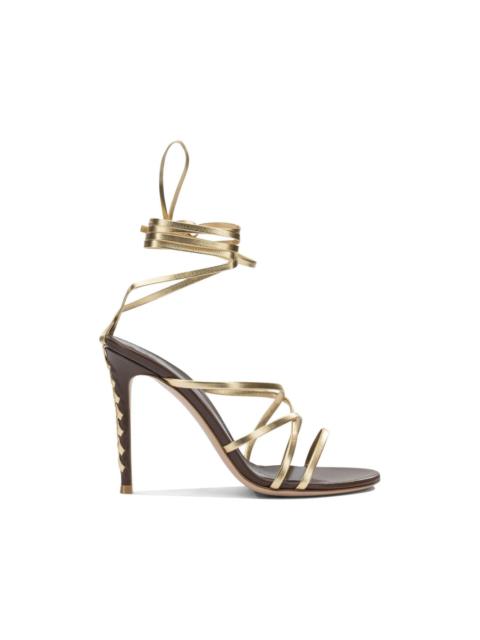 Gianvito Rossi lace-up stiletto-heel sandals