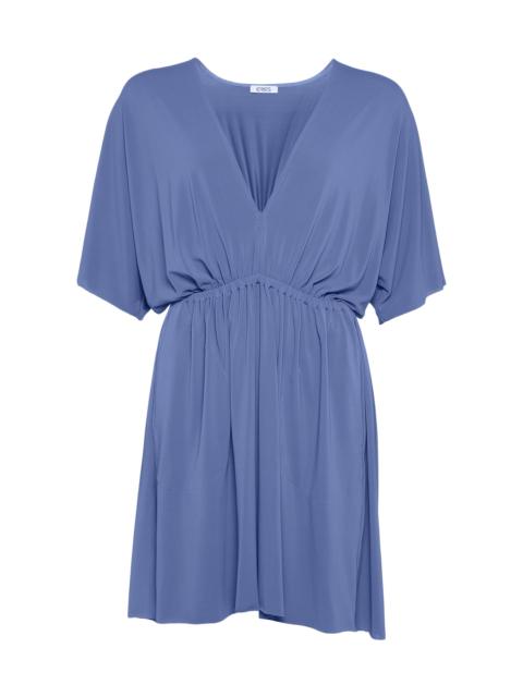 ERES Women's Naïa Plunging V-Neck Jersey Minidress - Sirene