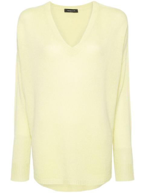 FABIANA FILIPPI purl-knit cashmere jumper