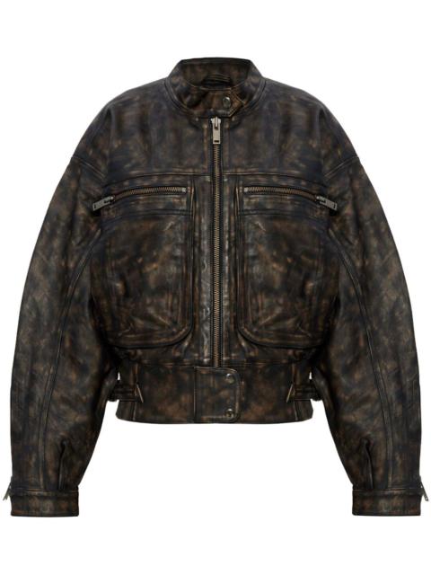 GESTUZ Lineragz leather jacket