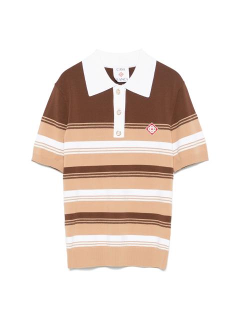 CASABLANCA Chicano polo top