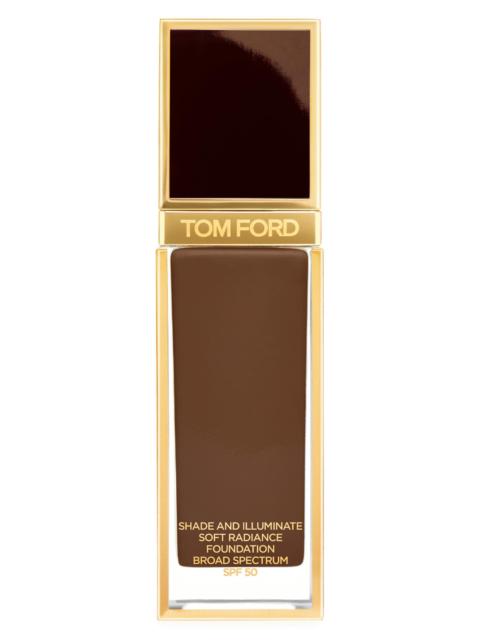 TOM FORD Women's Shade & Illuminate Soft Radiance Foundation SPF 50 - 13.0 Espresso