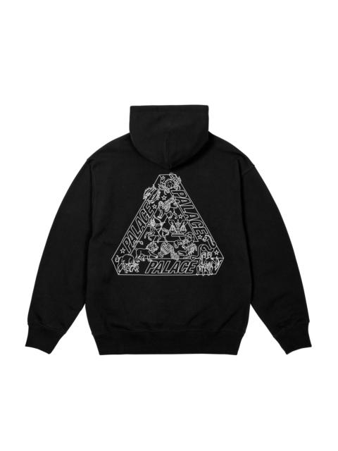 PALACE ZODIAC TRI-FERG HOOD BLACK