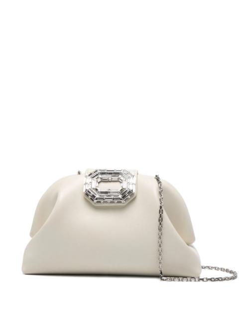 Amina Muaddi Camelia Embellished Clutch Bag