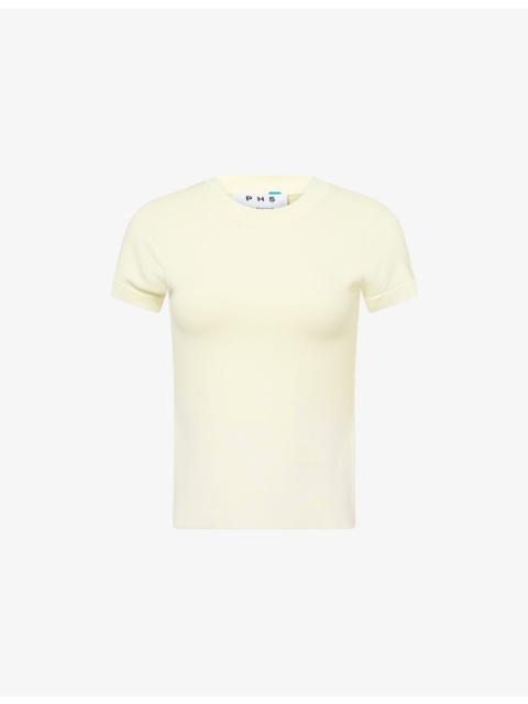 PH5 Ellie UV Reactive Round-Neck Stretch-Woven T-Shirt