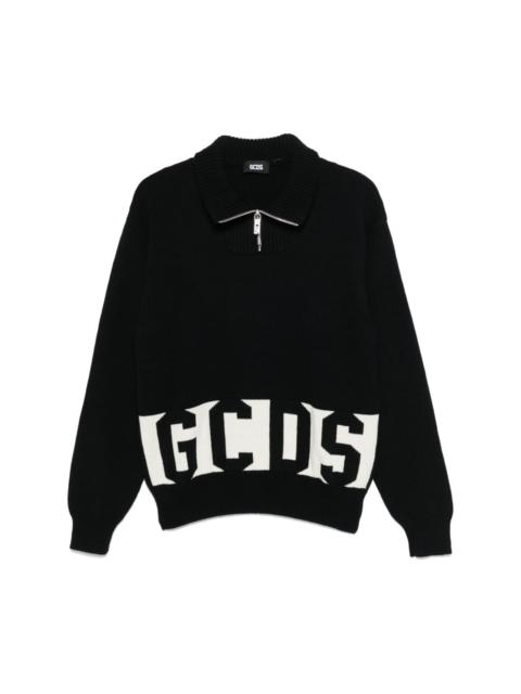 low band logo sweater