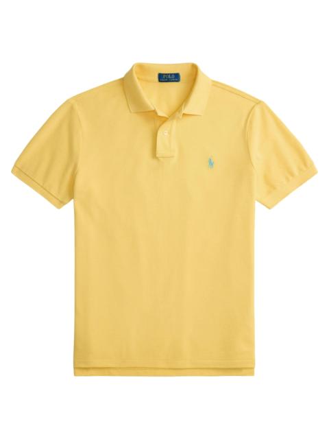 Polo Ralph Lauren Men's Logo Cotton Mesh Polo - Sun Fish Yellow