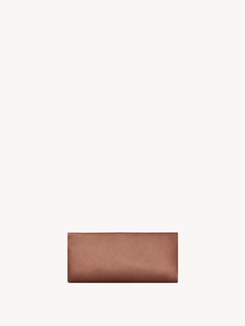 SAINT LAURENT EVENING SOFT CLUTCH IN SATIN