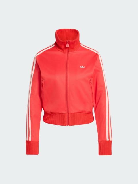 adidas Firebird Track Top with Knitted Crochet Details