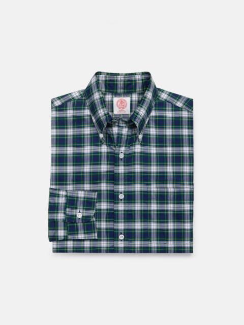 J. PRESS MADE-IN-USA DRESS GORDON TARTAN SPORT SHIRT - CLASSIC FIT