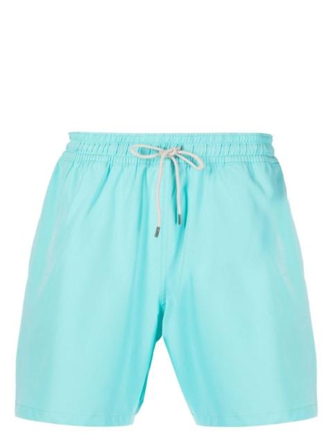 Polo Ralph Lauren logo-patch drawstring swim shorts