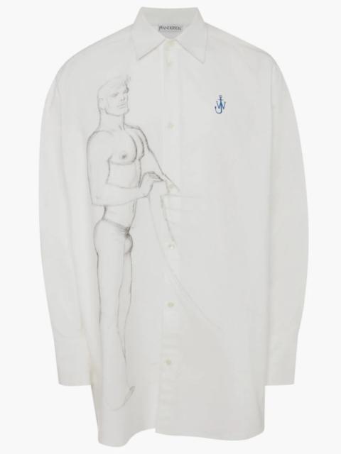 JW Anderson TOM OF FINLAND - OVERSIZED SHIRT