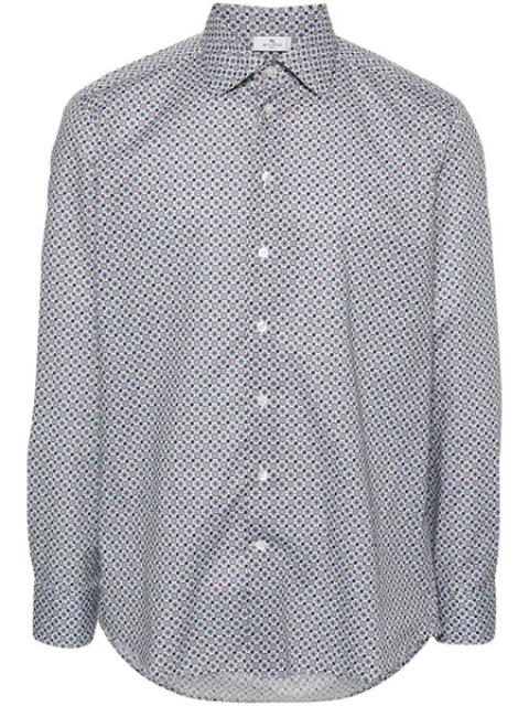 Etro cotton shirt with graphic print