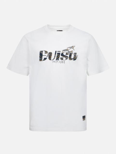 EVISU LOGO PRINT REGULAR FIT T-SHIRT