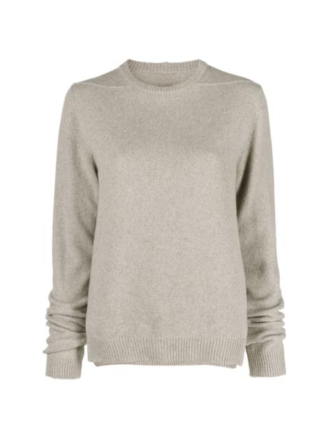 long-sleeve crew-neck jumper