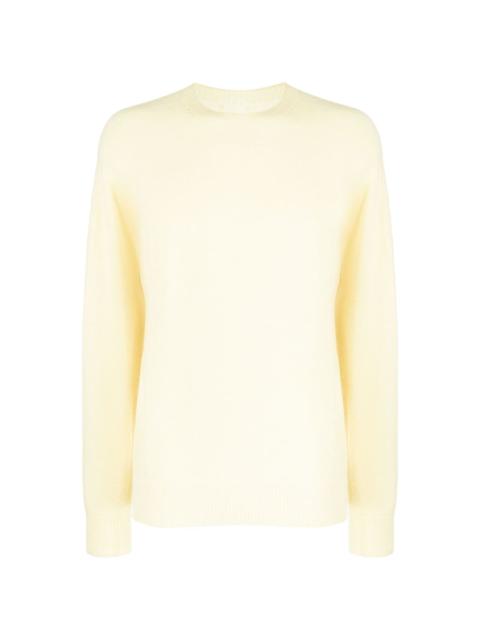 fine-knit wool-cashmere jumper