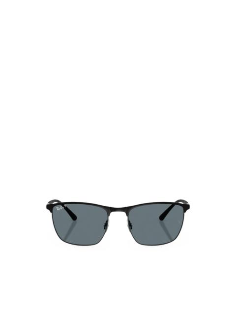 Ray-Ban square-frame polarized sunglasses