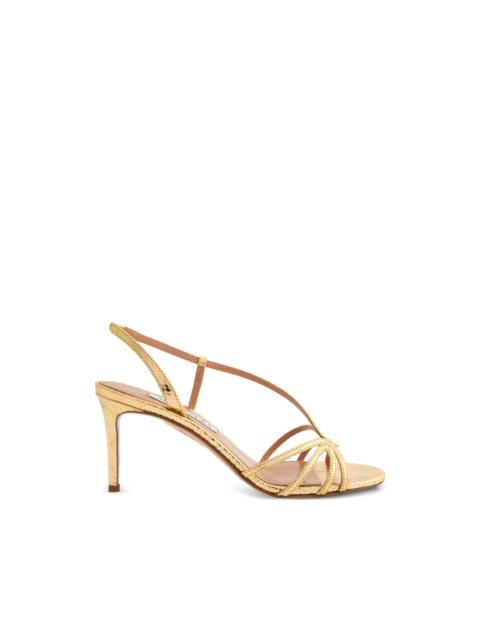 AQUAZZURA Talk To Me leather sandals