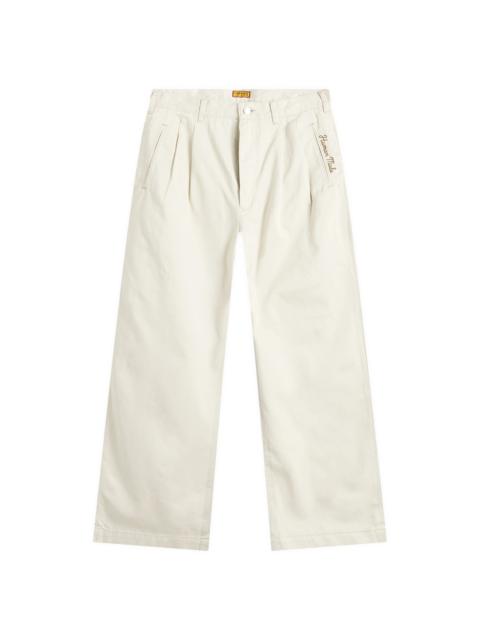 Human Made Human Made Double Pleated Wide Chino Pants