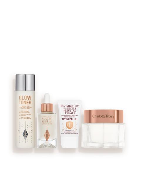 Charlotte Tilbury REVIVE, PROTECT & GLOW SKIN SYSTEM SKINCARE KIT