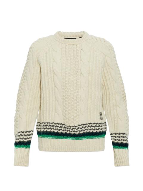 LACOSTE logo-embroidered sweater