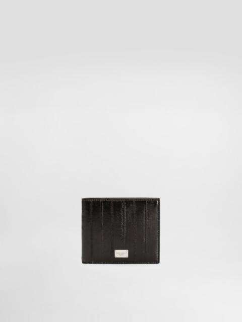 Dolce & Gabbana Eel skin wallet