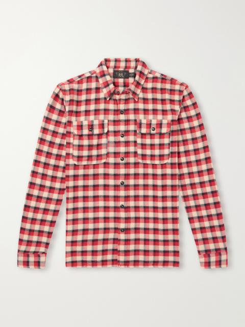 RRL by Ralph Lauren Matlock Checked Cotton-Flannel Shirt