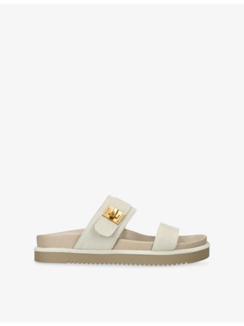 STEVE MADDEN Take Two Suede Sandals