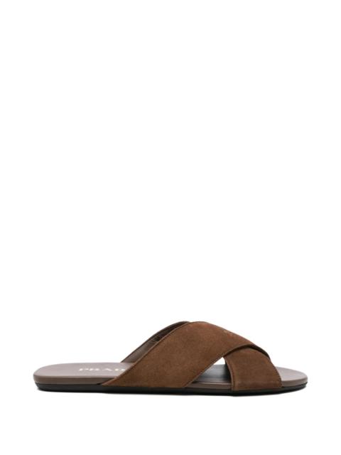 Prada Prada Cross-strap Sandals