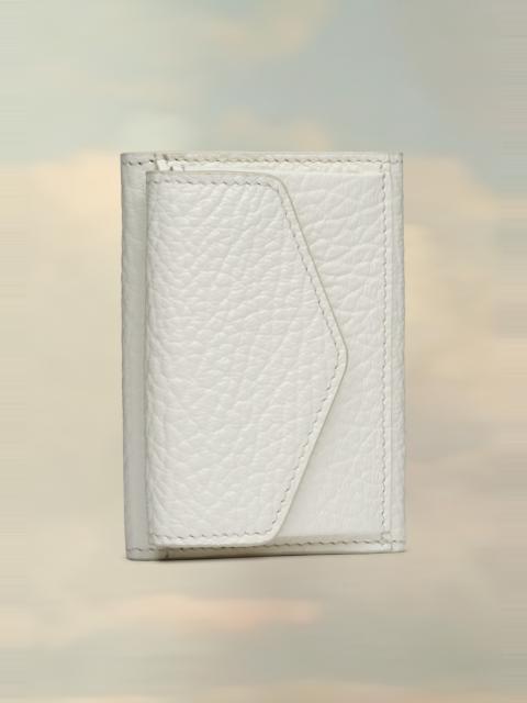 Envelope leather wallet