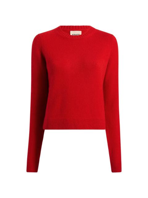 KHAITE The Diletta cashmere jumper