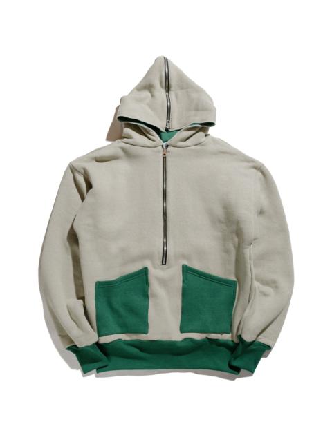 Warehouse & Co. Lot. JG-CS11 The Olympic Champion Sweat Parka Beige/Green
