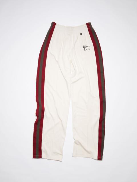 Acne Studios Jersey trousers - Eggnog beige