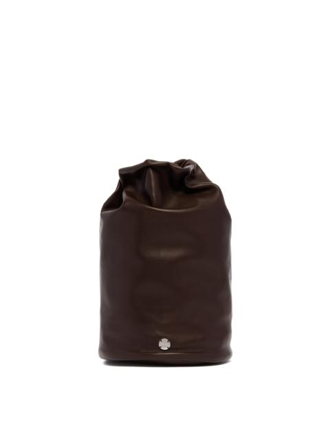 The Row Brown Bucket Pouch
