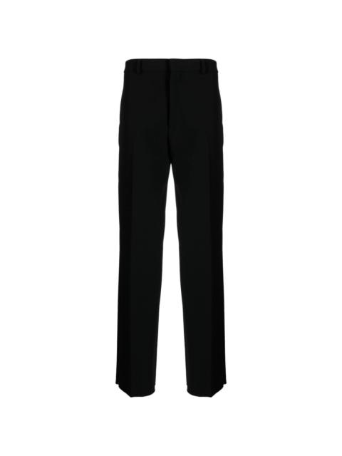 virgin-wool tailored trousers