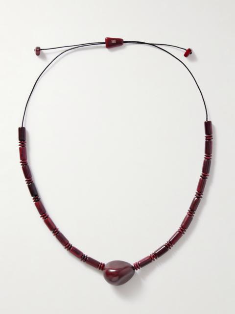 HUNTING SEASON The Choker Tagua And Leather Necklace