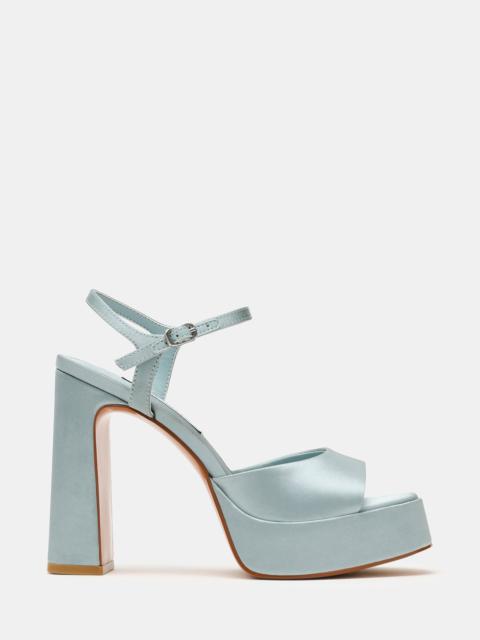 STEVE MADDEN LIANDRA TEAL SATIN