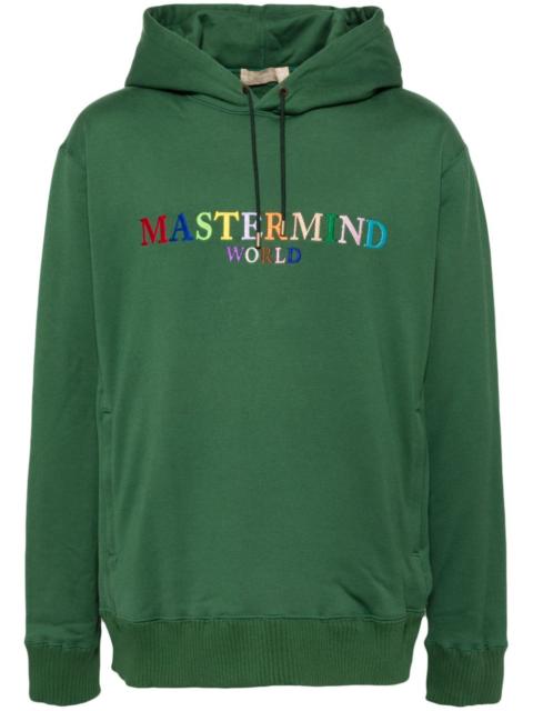 MASTERMIND WORLD logo-embroidered hoodie