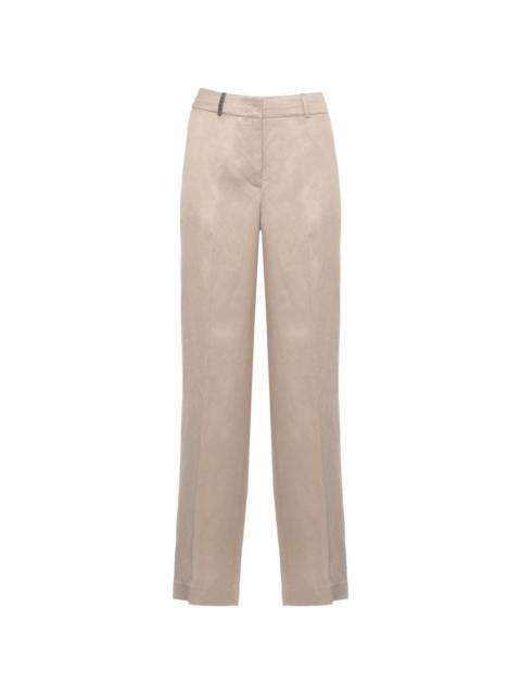 PESERICO bead-embellished trousers