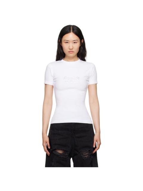 VETEMENTS White 'Spoiled By God' T-Shirt