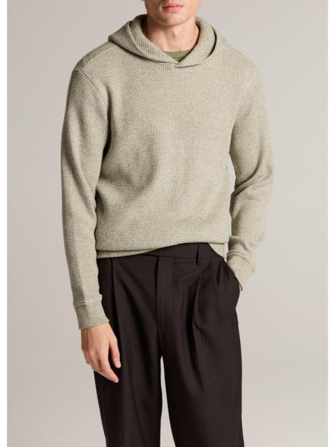 Vince Brushed Waffle Hoodie