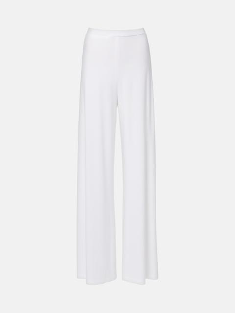 NORMA KAMALI Jersey wide-leg pants