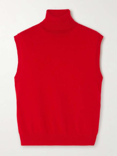 RÓHE Stretch-wool and cashmere-blend turtleneck tank