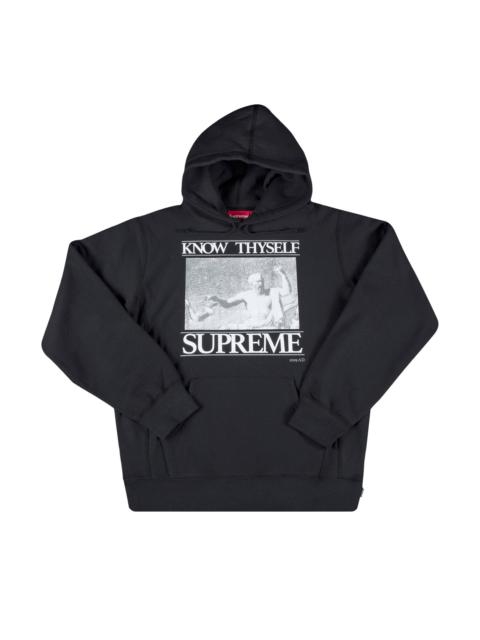 Supreme Know Thyself Hooded Sweatshirt 'Black'