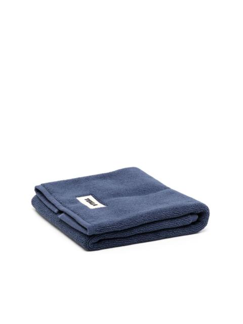 TEKLA logo-patch terry-cloth towel