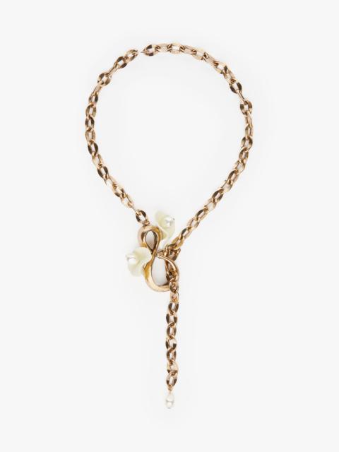 Max Mara Metal necklace