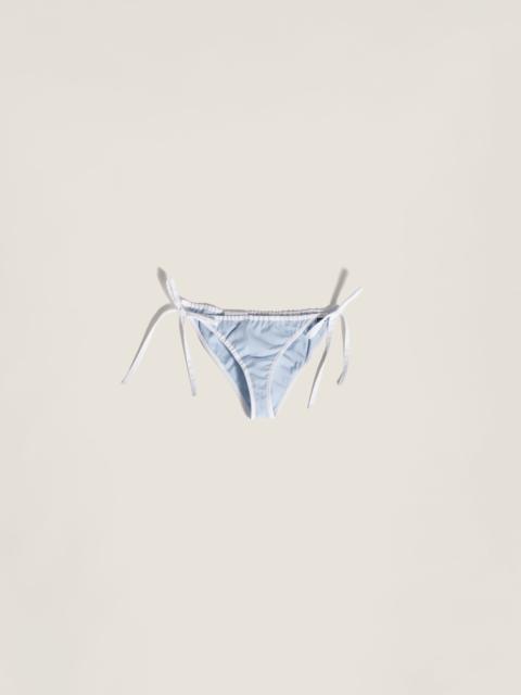 Miu Miu Poplin bikini briefs