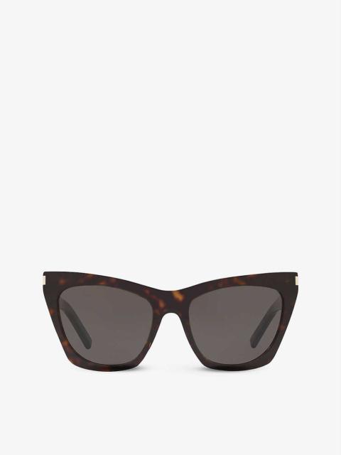 SL214 Kate cat-eye-frame acetate sunglasses