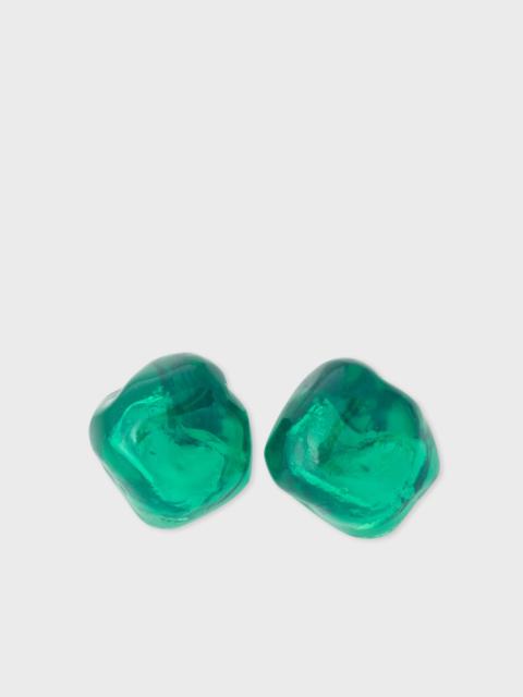 Paul Smith Organic Shape Bio-Resin Earrings by Completedworks