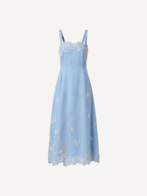 Cleobella MARCELINE MIDI DRESS | GLACIER LAKE